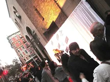 Steven Van Zandt arrives for The Beatles: Eight Days A Week - The Touring Years premiere at Village East Cinema.